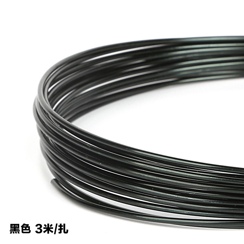 Picture of Wholesale 1mm-2.5mm oxidized colored aluminum wire DIY handmade material soft aluminum wire bicycle crafts ornaments