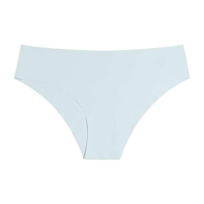 Picture of Cross-Border Seamless Ice Silk One-Piece Girls' Underwear European and American Large Size Pure Cotton Crotch Breathable Women's Briefs Wholesale