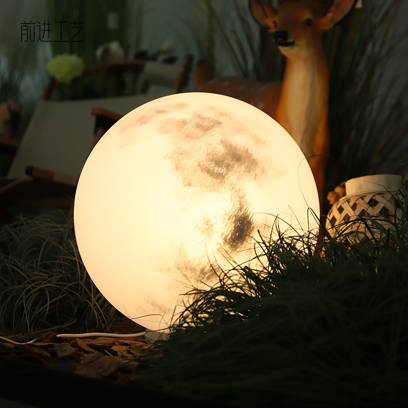 Landscape Decorative Ornaments Moon Lights Atmosphere Lights Outdoor Courtyard House Shopping Mall Window Decoration Soft Decoration Led