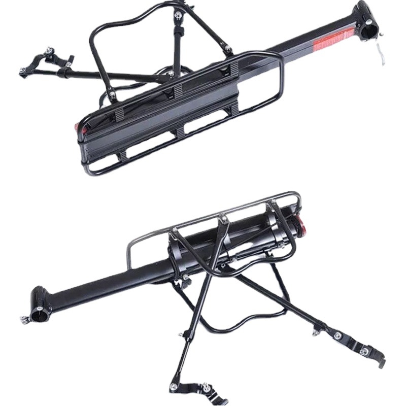 Mountain bike iron quick release rear rack bicycle luggage rack bicycle carrier hanger bicycle accessories