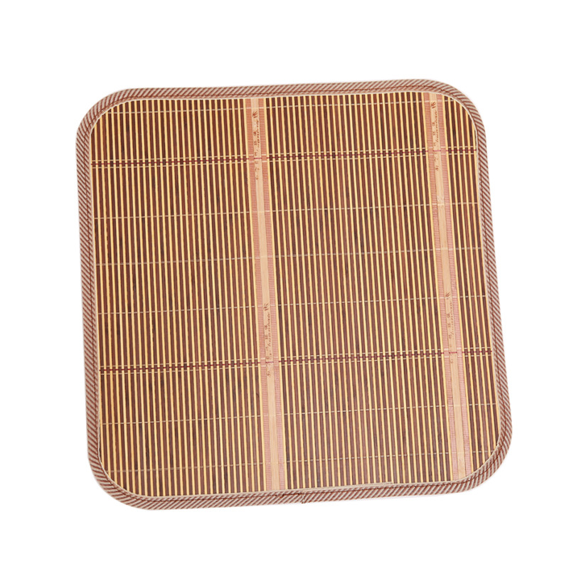 Picture of Summer Bamboo Mat Cushion Boss Chair Cushion Office Chair Mat Internet Cafe Bamboo Cushion Computer Chair Cushion Dining Chair Cushion