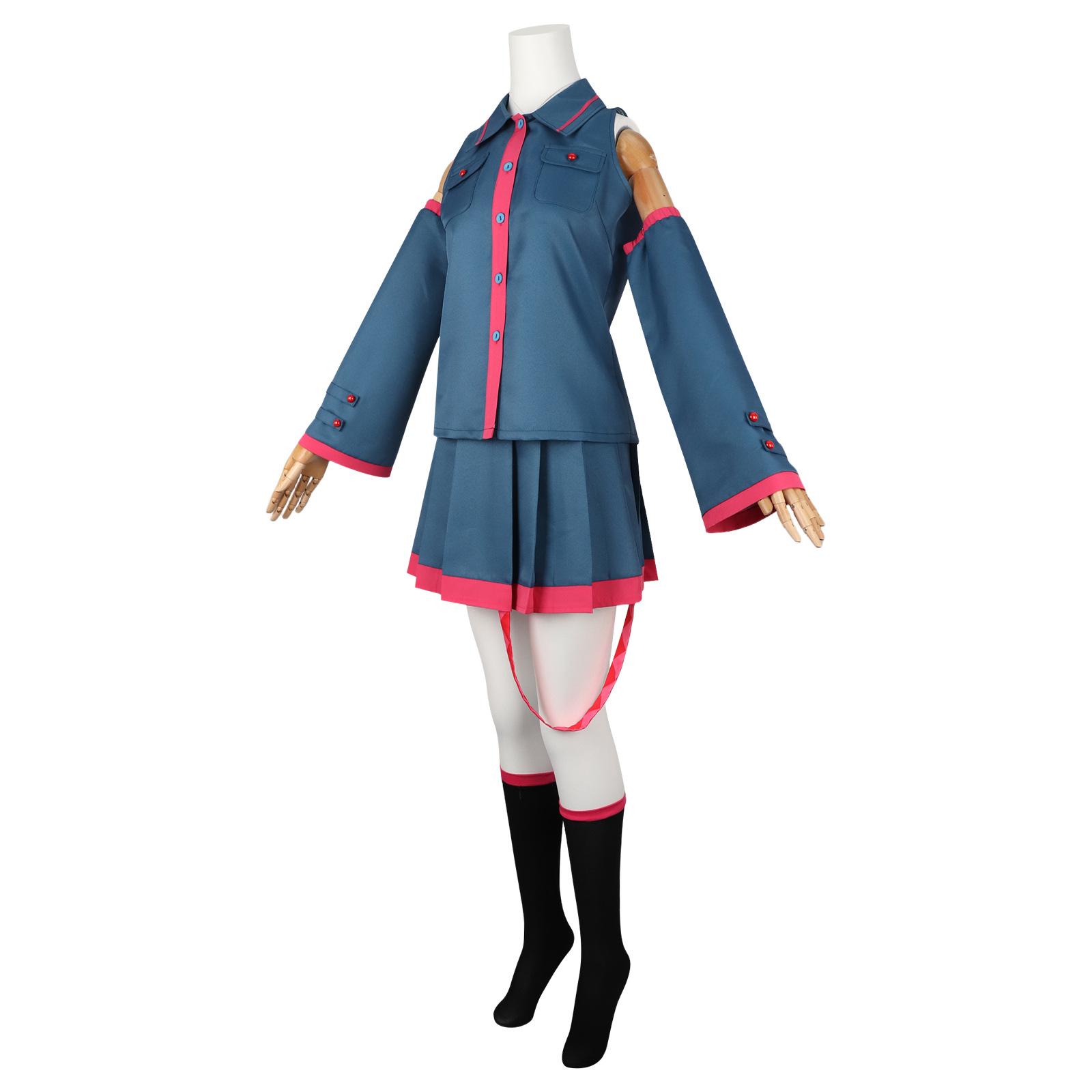 Picture of The first cause of cos service accent formula cosplay JK uniform first cause of animation game future cos service suit female