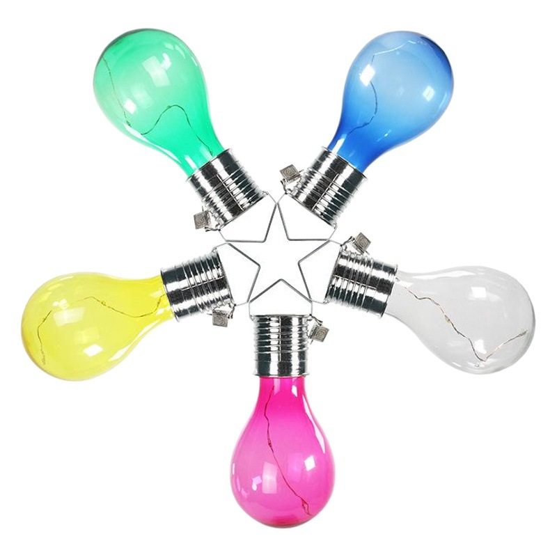 Hanging Colorful Hanging Lights Decorative Bulbs Outdoor Solar Lights Holiday Event Balcony Layout Decorative Small Hanging Lights