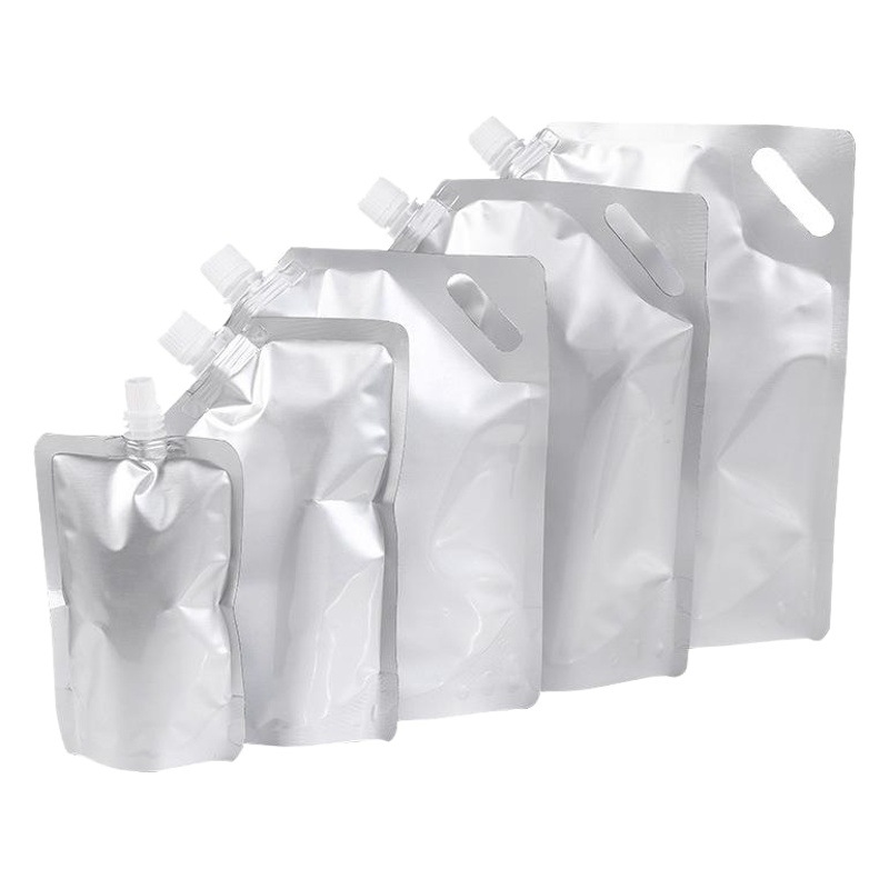 Aluminum foil suction nozzle bag sub-pack bag suction nozzle bag beverage disposable juice bag suction nozzle self-supporting liquid packaging bag wholesale