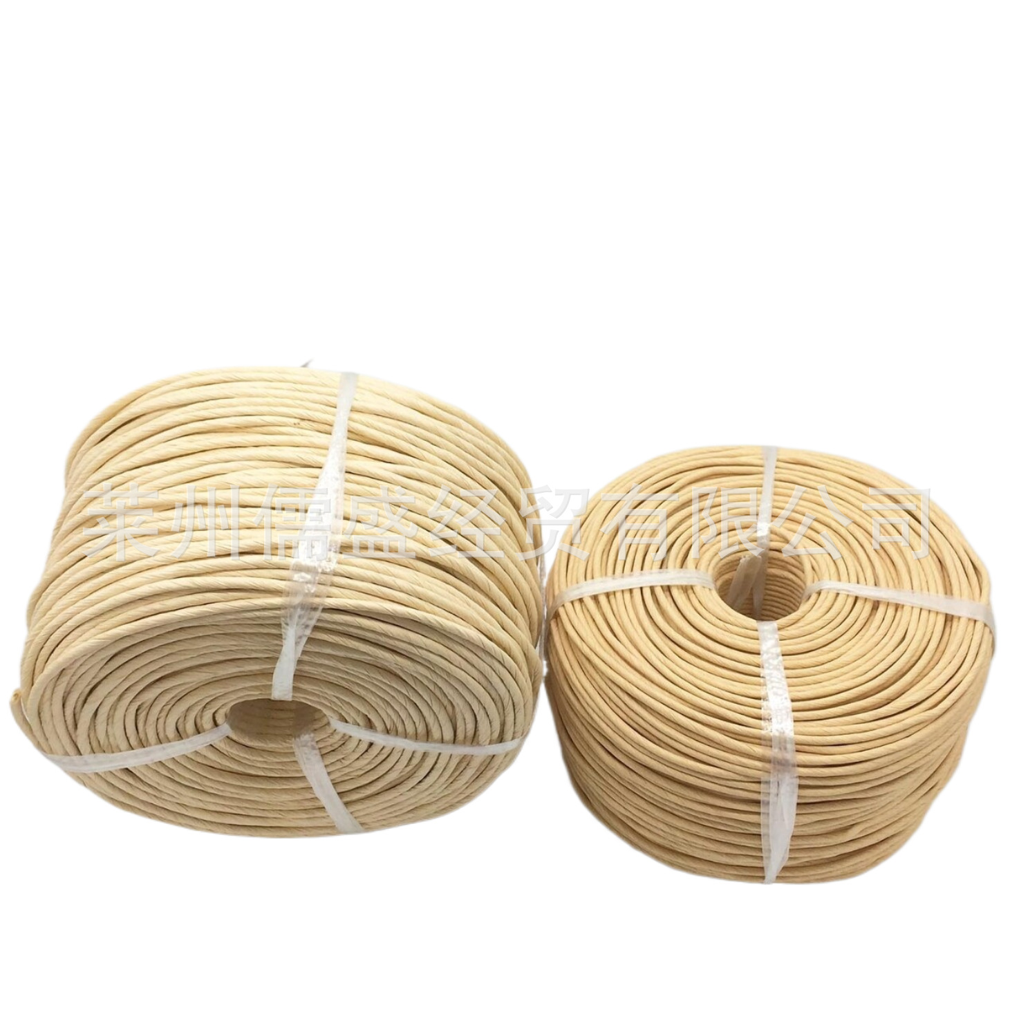 Factory supply 3mm 3.5nn single strand paper rope one strand paper vine, furniture woven paper rope chair woven
