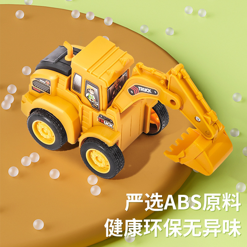 Picture of Children's toys pressing engineering truck excavator inertia back force car educational toys boys small gift wholesale