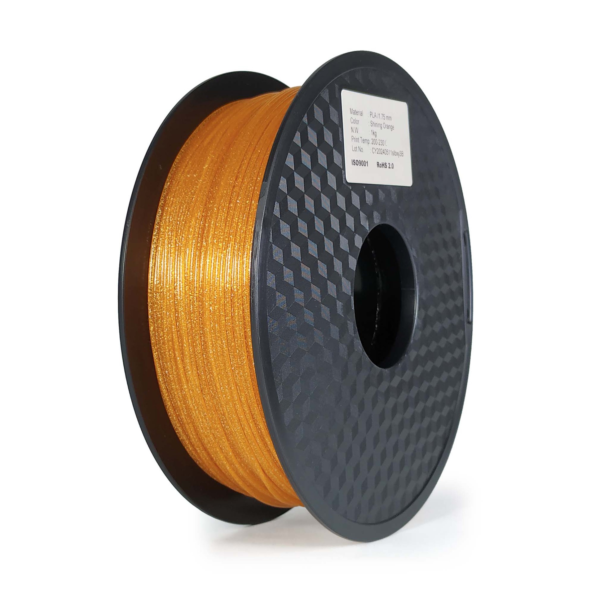 Picture of 3D Printing Filament Pla Colorful Rainbow 1.75 Multi-Color Shiny Glitter 3D Printer Filament Original