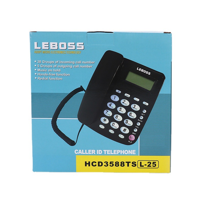 Picture of L-25 telephone home fast dial telephone hotel caller display phone phone landline business phone wholesale
