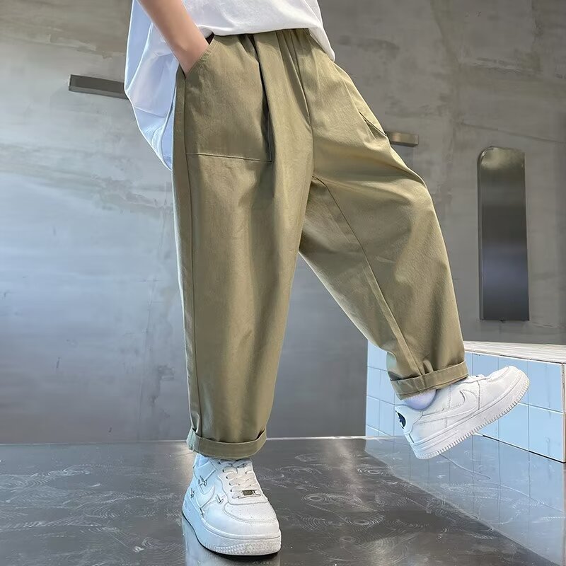 Picture of Boys' Spring Pants 2025 New Spring Casual Pants Spring and Autumn Sports Pants Summer Thin Boys Trendy