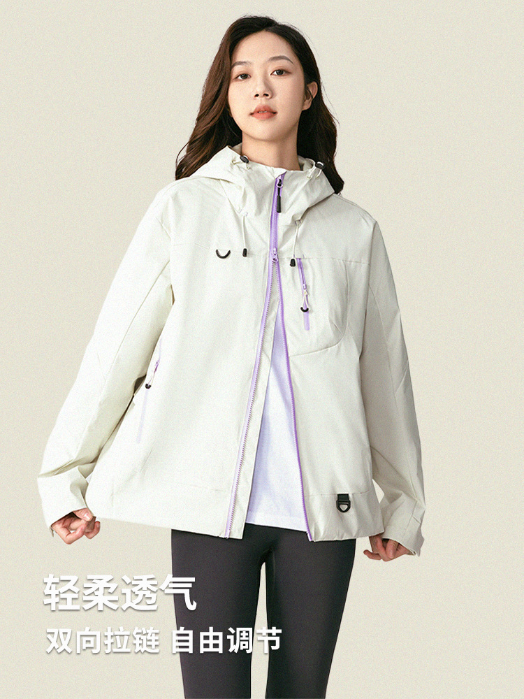 Mountain outdoor windproof waterproof jacket for women couple jacket 3-in-1 detachable autumn and winter new men's mountaineering suit