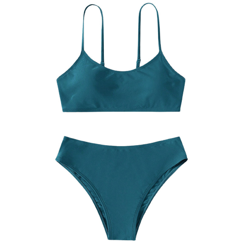 Picture of European and American New Children's Swimwear Girls' Split Bikini Big Kids Amazon Cross-border Swimwear in stock Bikini