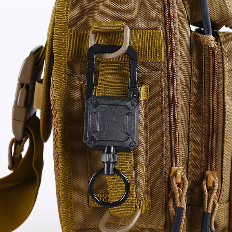 Picture of Autumn Rain Magnetostrictive Keychain Fishing Telescopic Buckle Sea Fishing Arata Fishing Equipment Luya Accessories Daquan Easy Pull Buckle