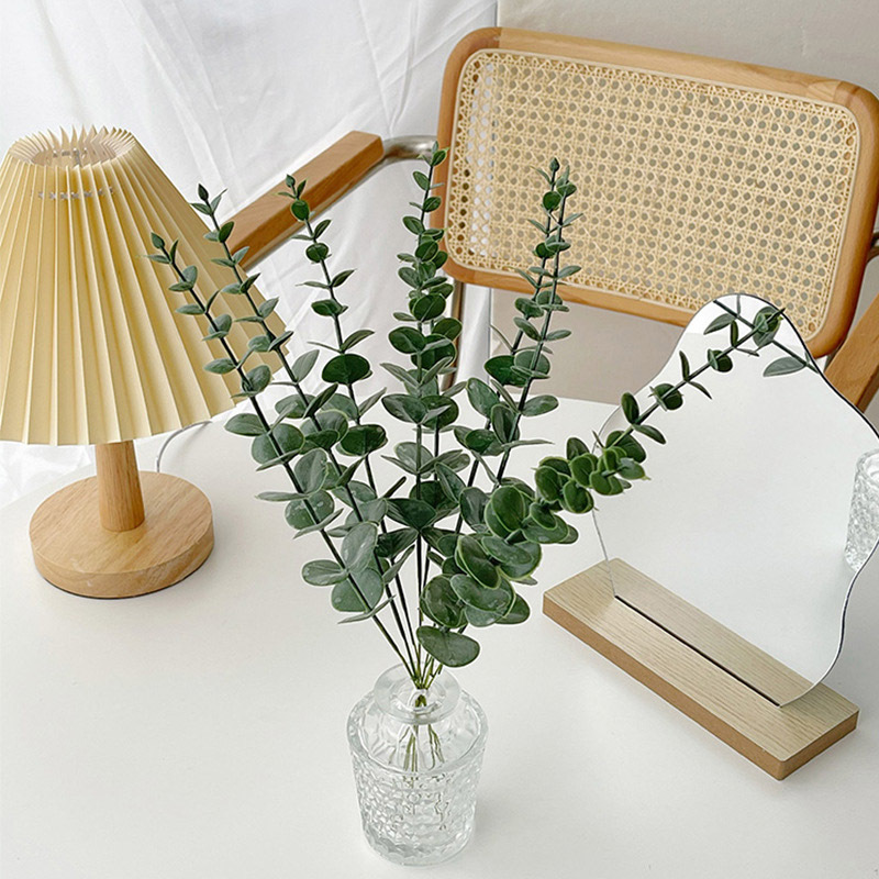 Picture of Cross-Border Simulated Green Plants Eucalyptus Leaves Amazon Simulated Plants Wholesale Eucalyptus Leaves Ins Decoration Home Wedding