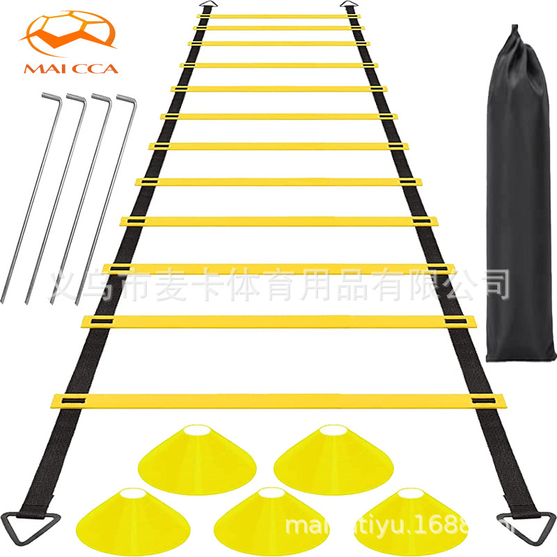 Picture of Football training equipment agility ladder speed ladder sensitive ladder pace training ladder rope ladder agility ladder suit bar cross-border