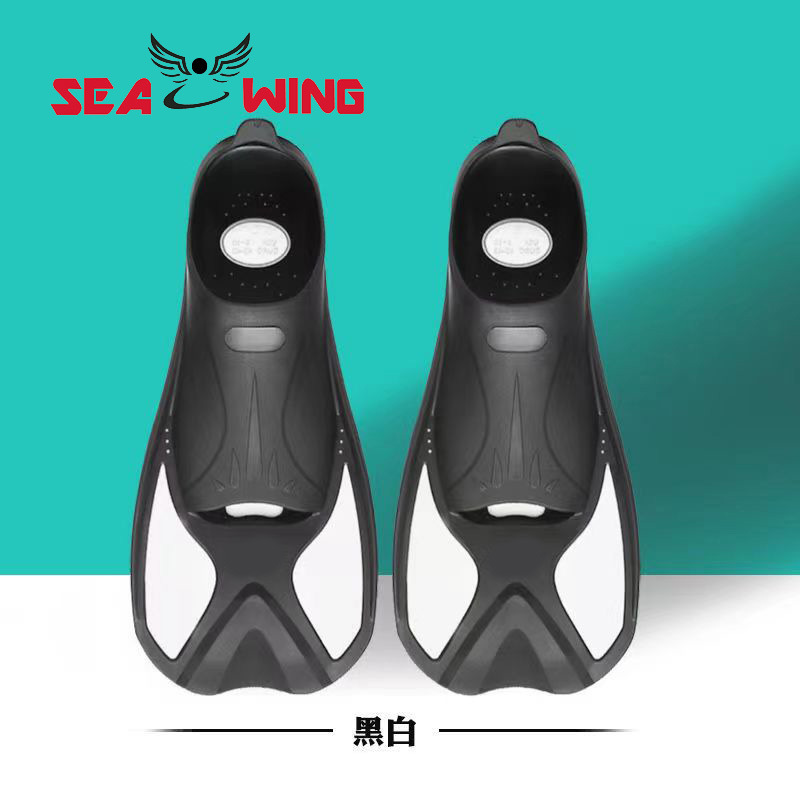 Picture of Cross-border swimming training flippers snorkeling adult children diving frog shoes short mermaid flippers free diving wholesale