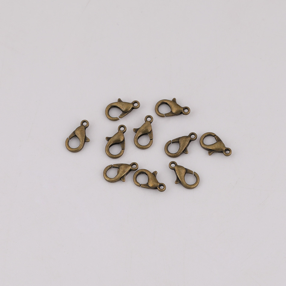 Picture of Metal Alloy Lobster Clasp DIY Jewelry Bracelet Necklace Ending Connection Buckle Multi-Color Multi-Specification Material Accessories
