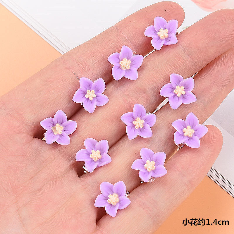 Picture of Children's Flower Small Grab Hair Accessories Girl's Braided Hair Buckle Head Flower Little Girl's Mini Grab Small Hairpin Headwear