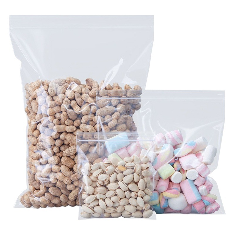 PP ziplock bag thickened transparent jewelry Wenwan jewelry sealed pocket anti-oxidation dustproof moisture-proof jewelry packaging bag