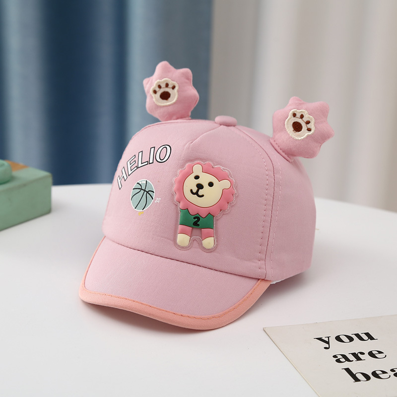 Picture of Baby hat cute bee peaked cap spring and autumn baby baseball cap outdoor sun protection children sun hat