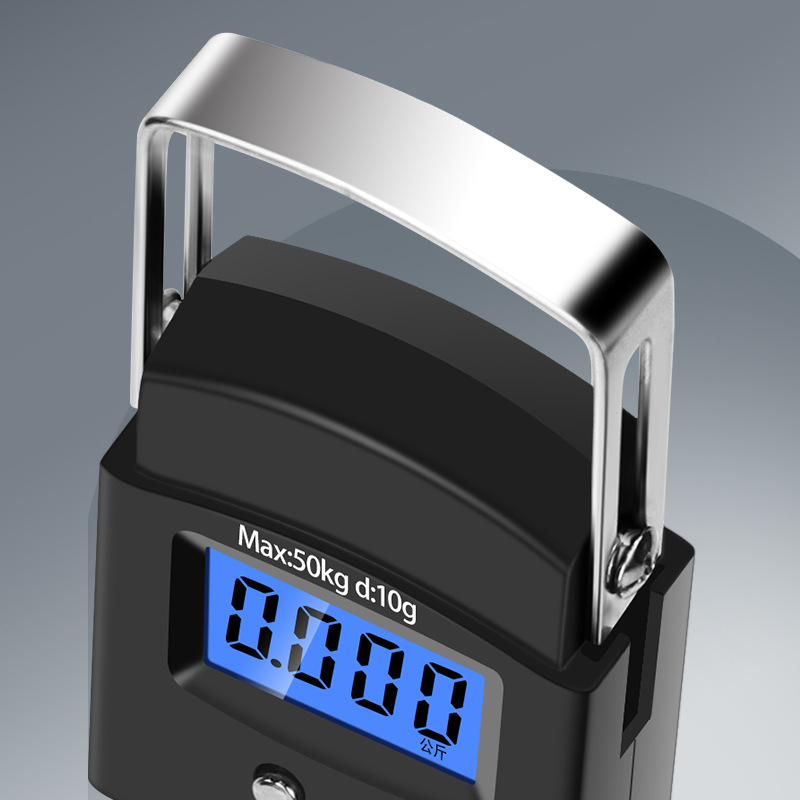 Picture of Portable electronic scales wholesale portable scales portable luggage scales food kilograms spring scales express weight scales weighing scales