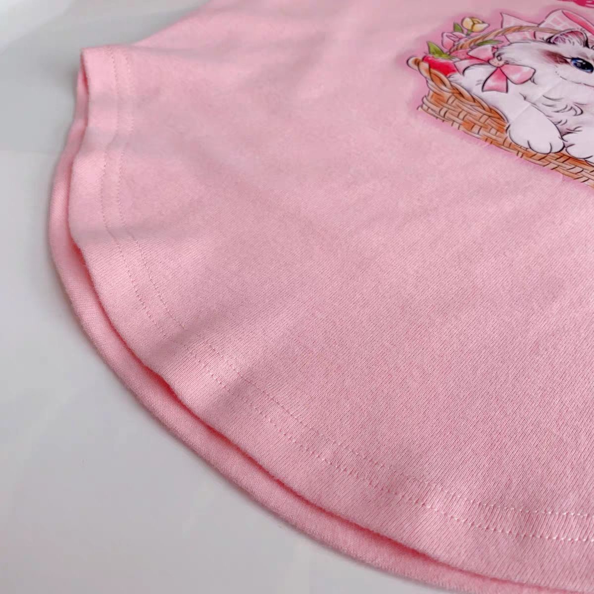 Picture of Spring and Autumn New Girls T-Shirt Cartoon Cute Print Western Style German Velvet Bottoming Shirt Long Sleeve Girls Easiest for Match Top Trbottomy