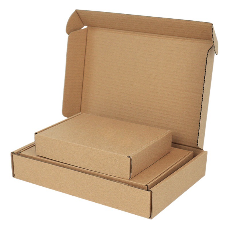 Fushan Paper Packaging Aircraft Boxes Are Three-Layer Thickened Corrugated Cardboard Boxes and Five-Layer Boxes, Factory Processed, Sealed, and Customized