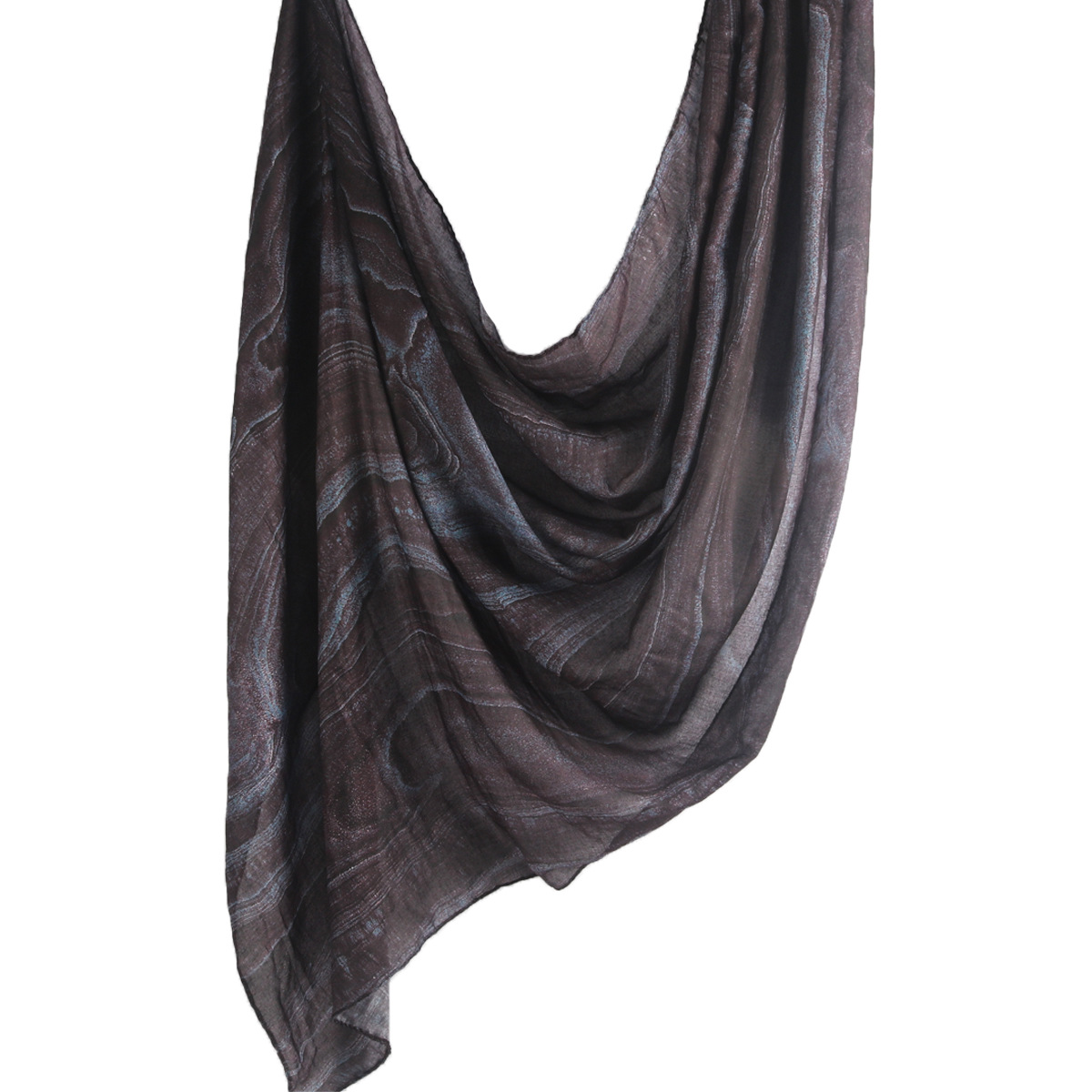 Picture of Best-Selling Watercolor Tie-Dye Cotton Scarf Arabian Satin Polyester Long Scarf Turkish Middle Eastern Scarf