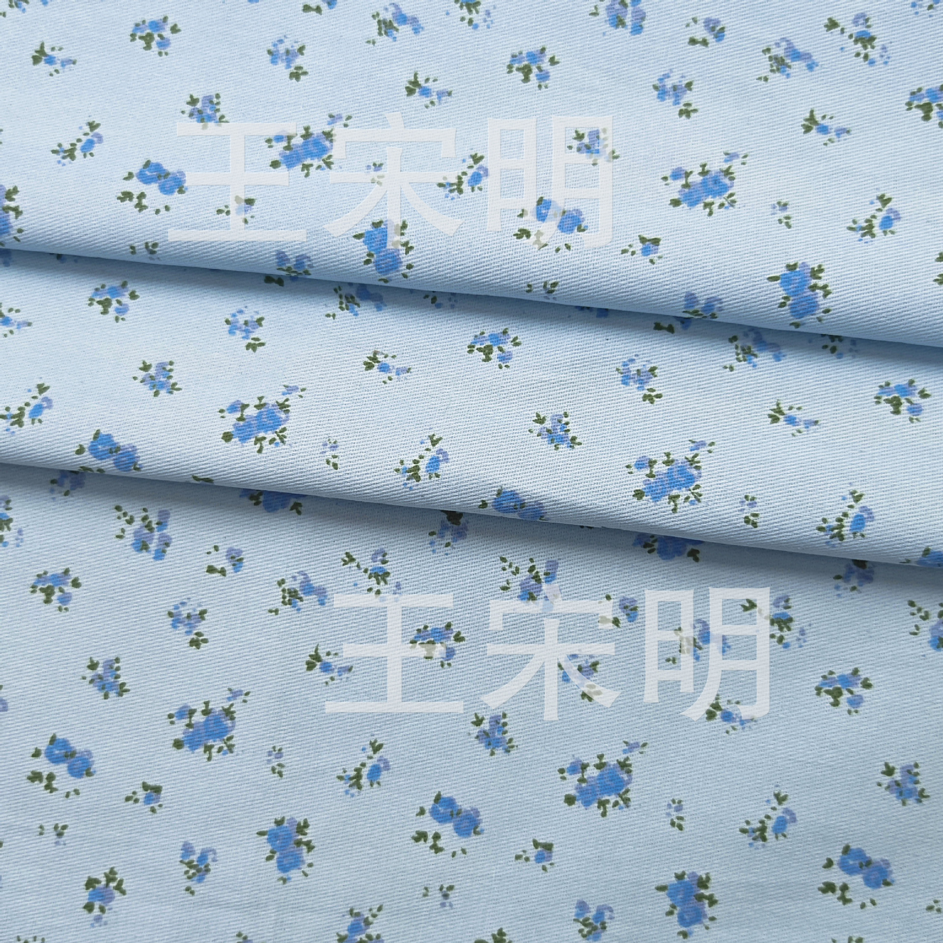 Picture of To ing woven twill sand card 10856 cotton printed small floral fabric coat jacket tablecloth pants wholesale