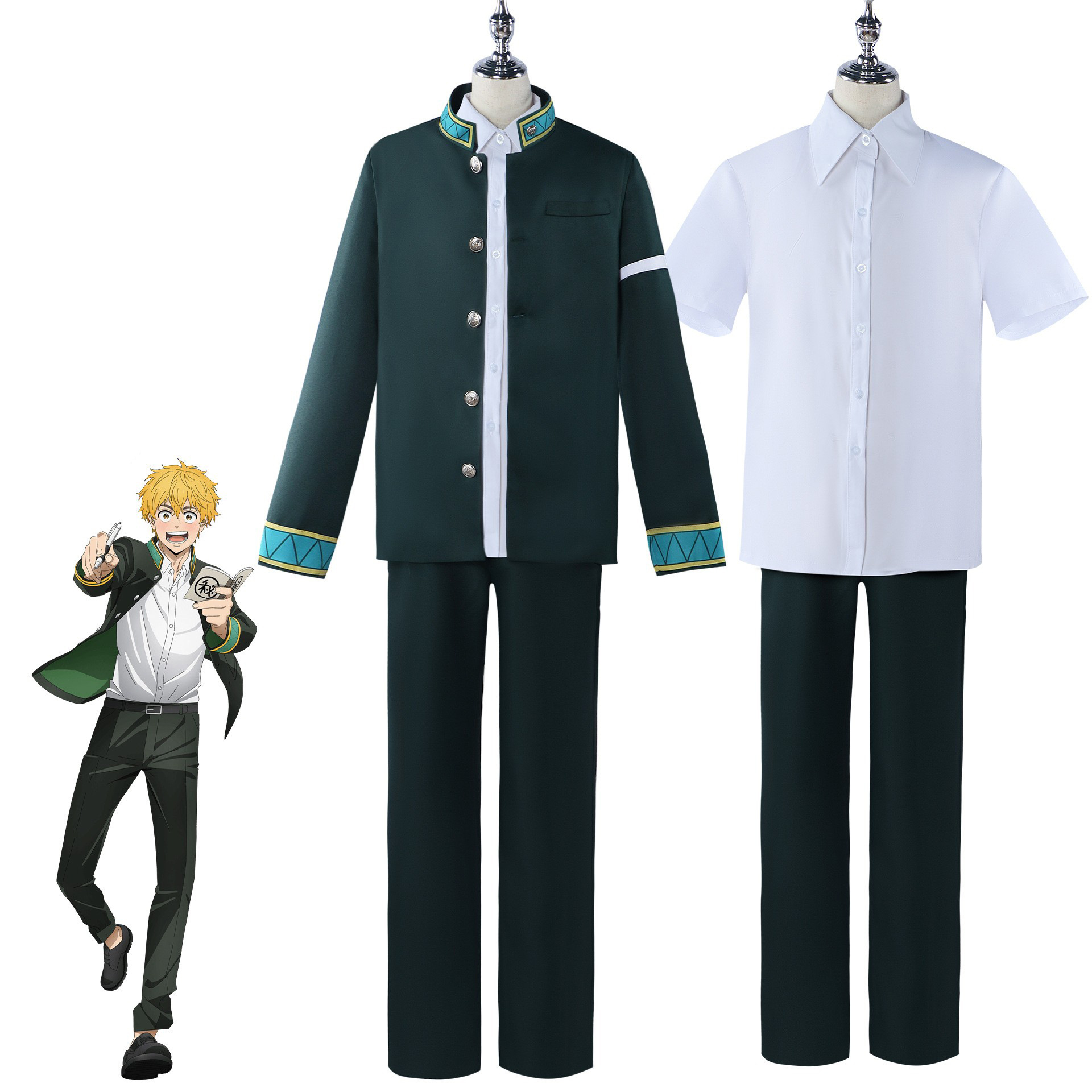 Picture of North Water Animation Anti-Wind Bell cos Suit Su Fang Falcon Flying cosplay Animation windbreaker Ying Yao Playing Suit