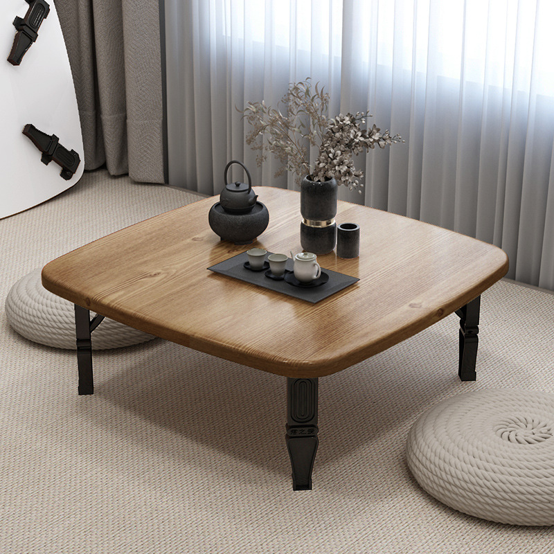 Folding table, dining table, home kang table, floor table, dining table, small table, tatami bed, folding desk, computer desk, low table