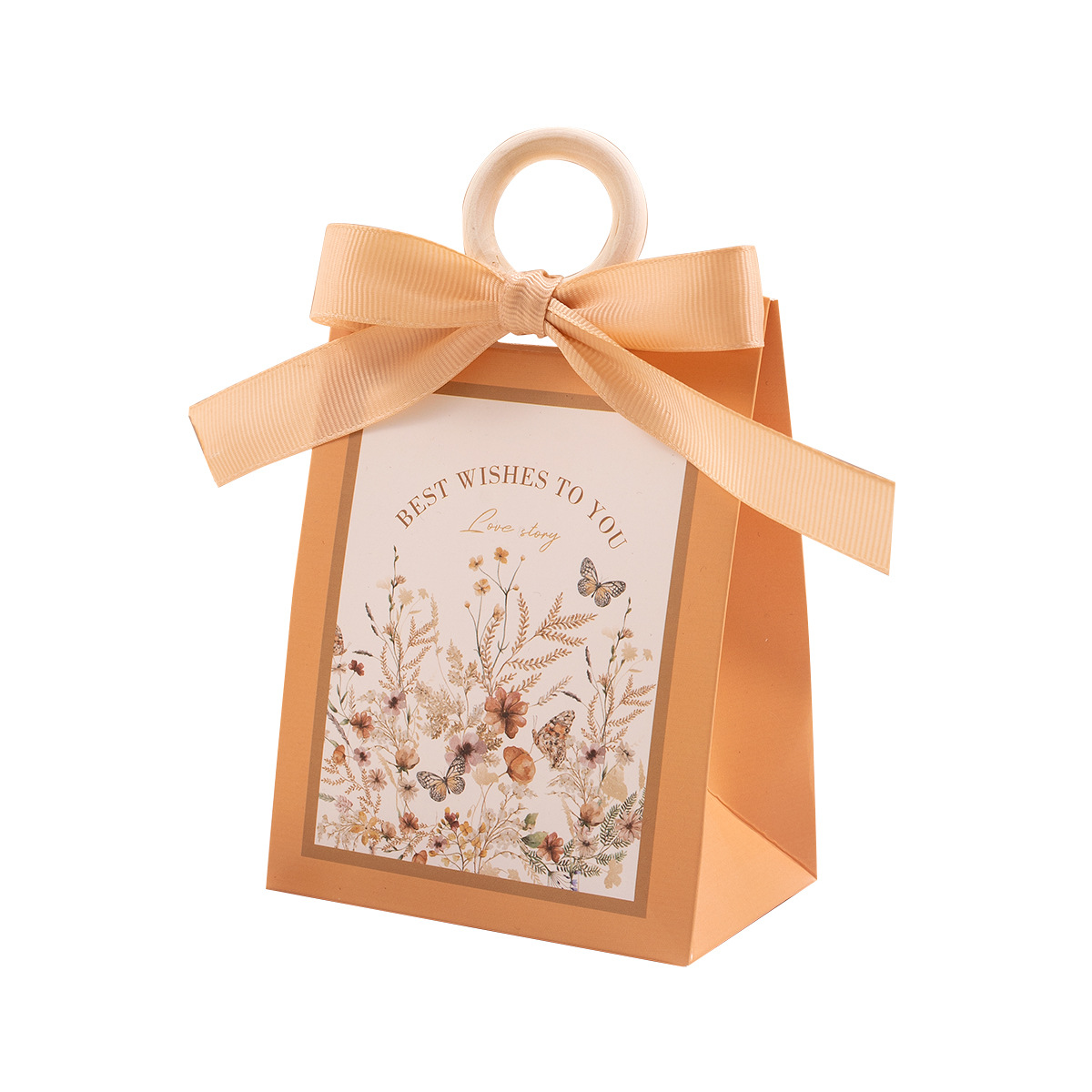 Picture of Little Red Book Same Wedding Wedding Candy Box Engagement Table Candy Candy Box Candy Packaging Box Hand Fold Empty Box