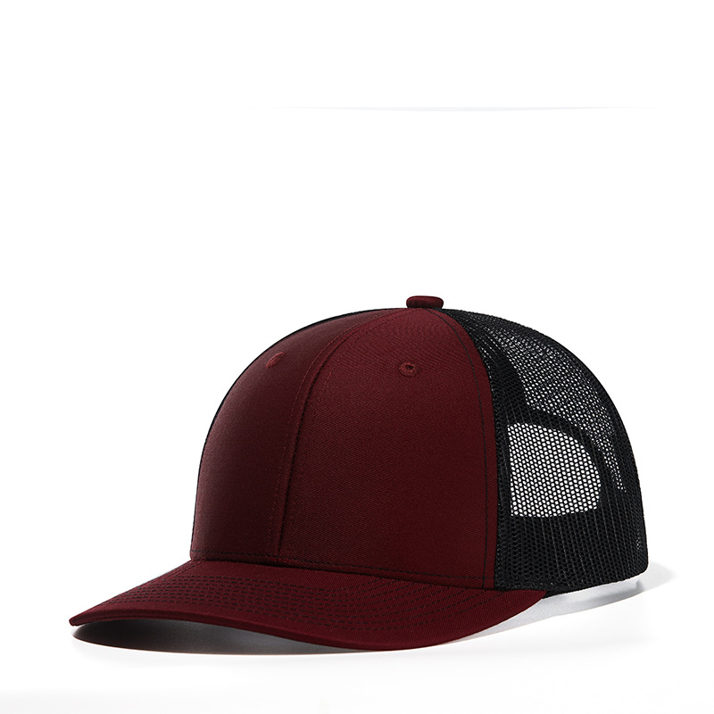 Picture of Wish Micro Bend Hat Rim Truck Hat Men's Outdoor Sun Shading Net Hat Mountaineering Fishing Truck Drivers Hat