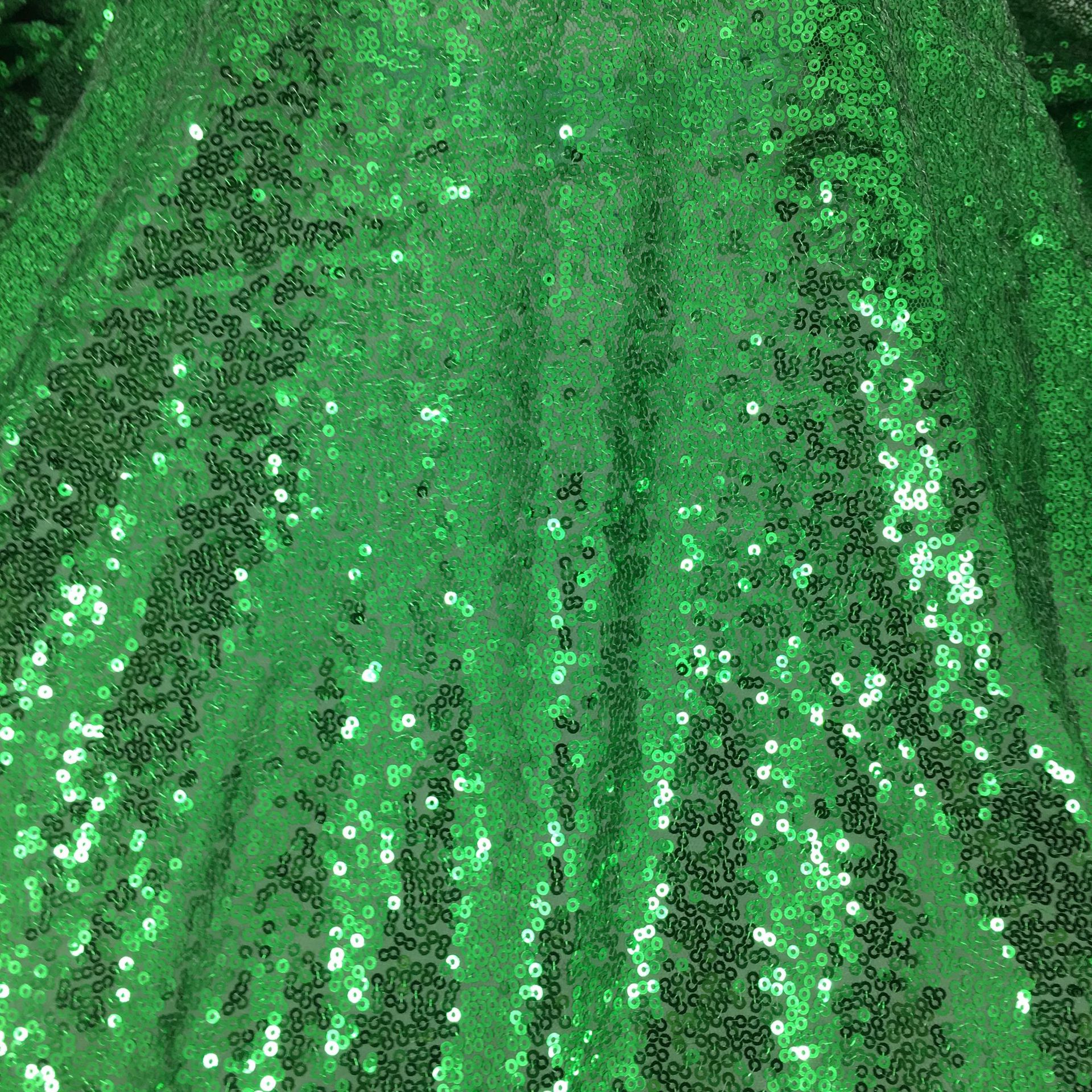 Picture of Spot wholesale 3mm sequin cloth scrambled sequin fabric wedding costume sequin fabric beaded fabric