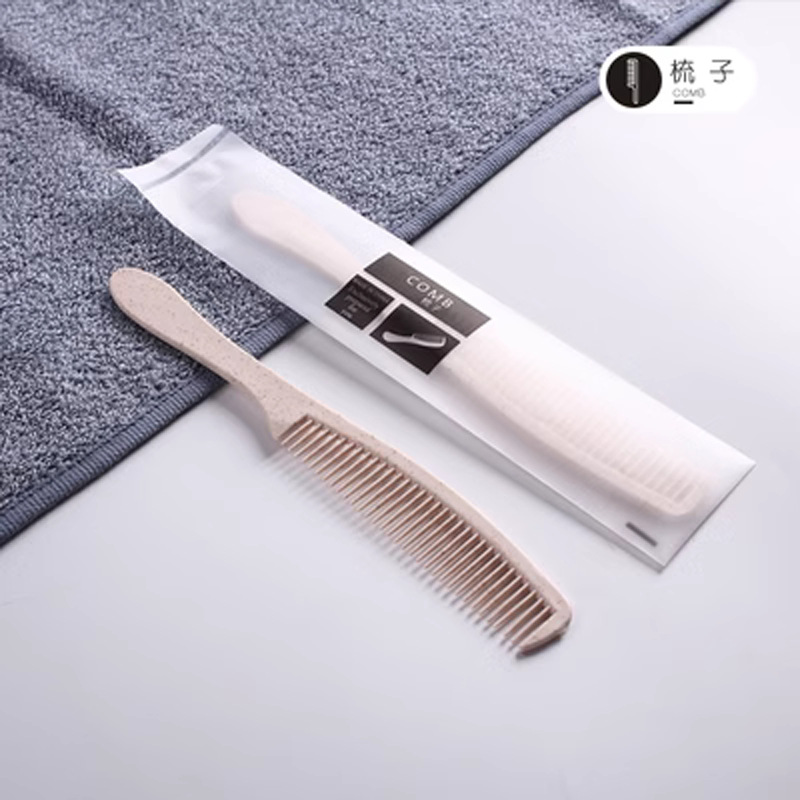 Picture of Hotel Special Hotel Toiletries Set Comb Disposable Toothbrush with Toothpaste Soft Hair Homestay Wholesale Customization