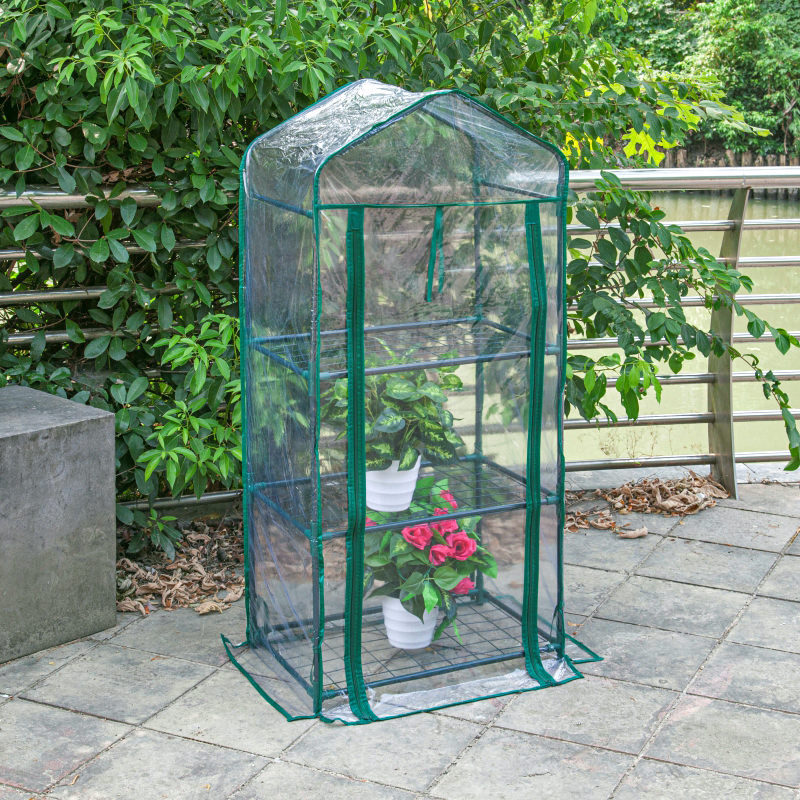 Picture of Balcony greenhouse outdoor greenhouse insulation shed garden courtyard fleshy seedling triangle plum warm cover a generation of hair