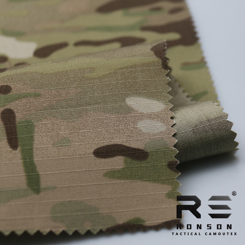 Picture of Rongsheng in stock South Africa S2000 soldier camouflage cloth cotton plaid NYCO50/50 tactical outdoor clothing fabric