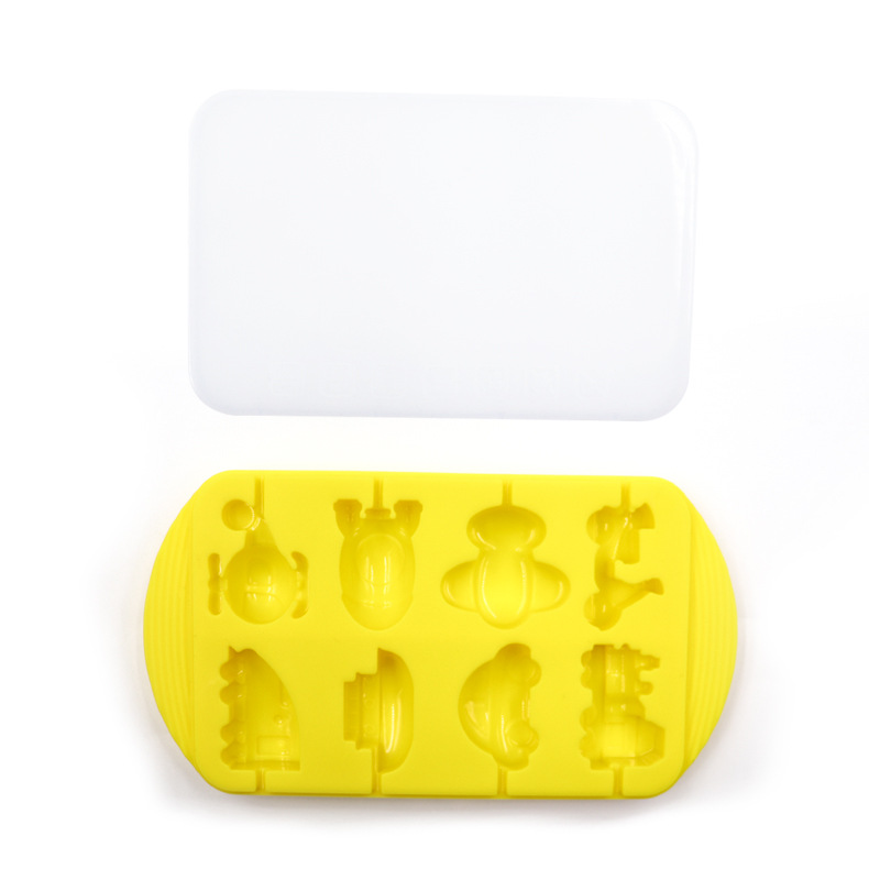 Picture of New Fruit Pass Tool Lollipop Mould with Lid Lollipop Mould Silicone Sugar Mould Cheese Stick