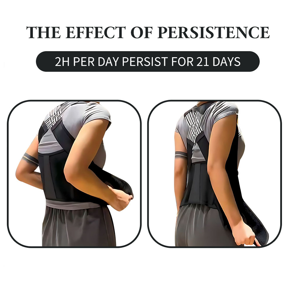 Picture of Shake the same correction anti-hunchback correction with back orthosis with thin hunchback men's and women's beautiful back invisible orthosis