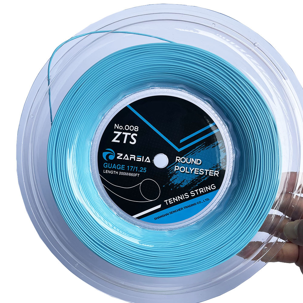 Picture of ZARSIA 4G Polyester round Polyester tennis racket line hard line tennis training line 200 m