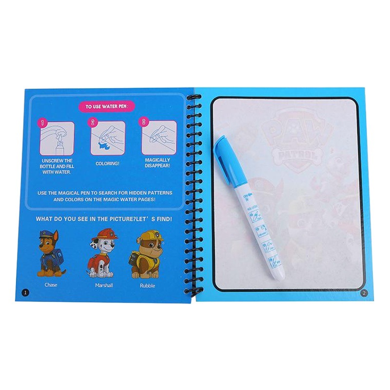 Children's Magic Water Painting Book Creative Baby's Puzzle Water Painting Graffiti Book Reuse Magic Water Painting Book