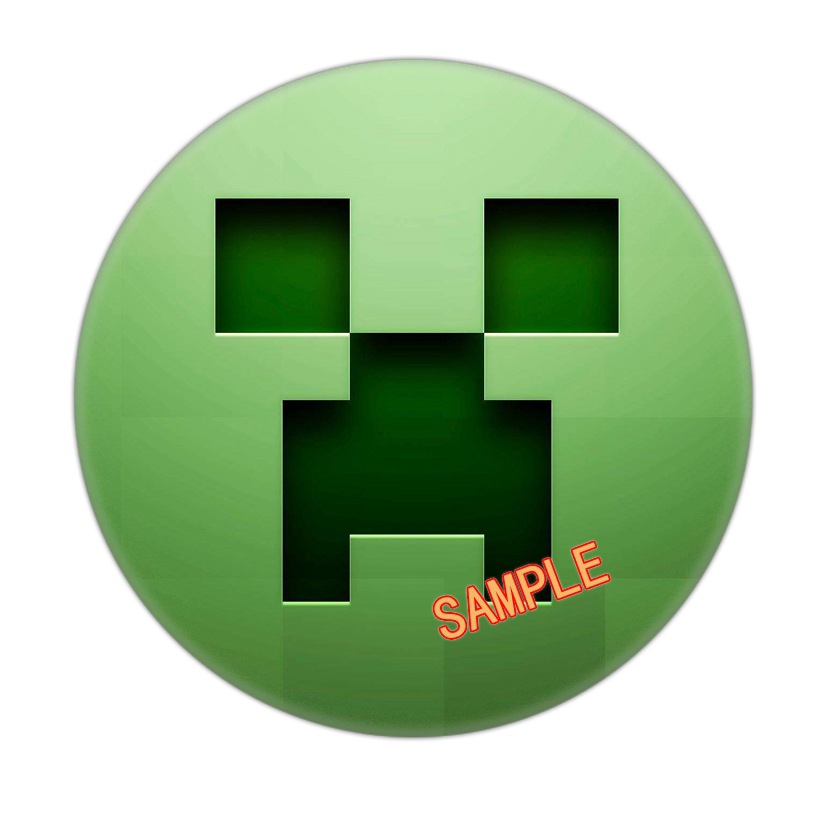 Picture of My world badge foreign trade supply game badge personality diy Cartoon Cartoon Yum 1-38