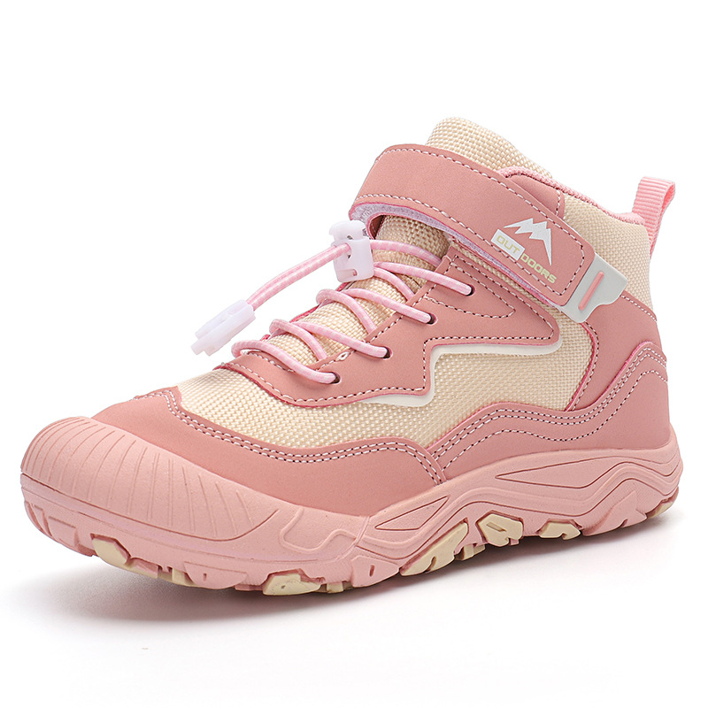 Picture of Cross-border Autumn and Spring New Casual Fashion Trend All-match Mid-help Outdoor Children's Mesh Shoes Casual Shoes Non-slip Children's Shoes