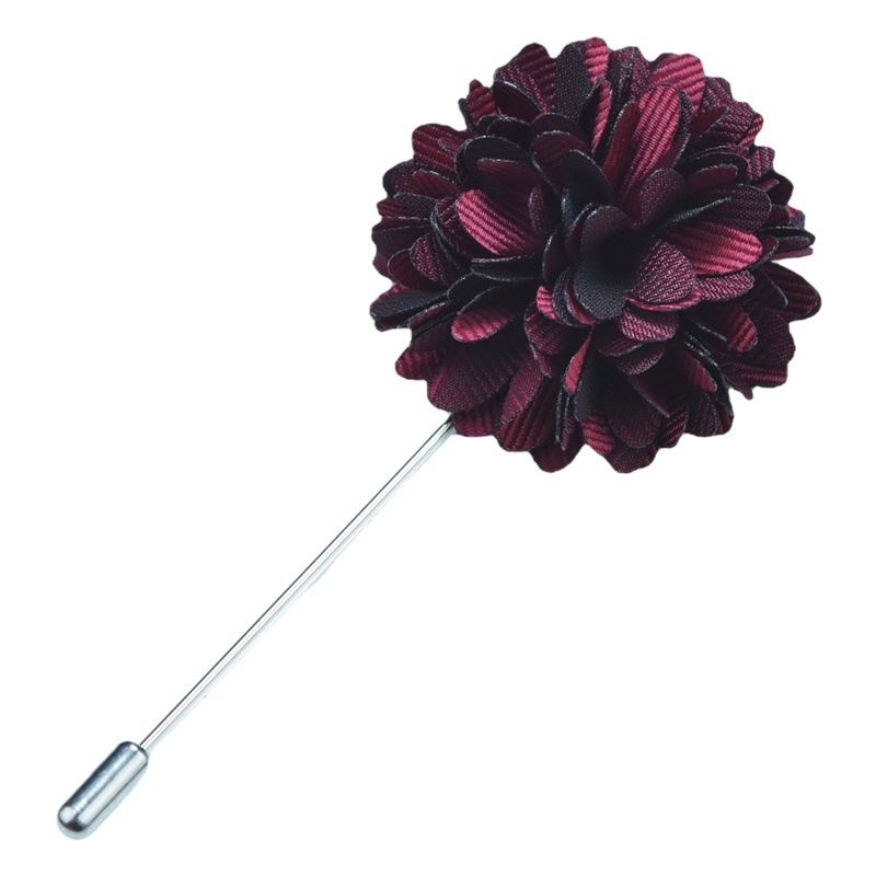 Picture of Brooch Jewelry Handmade Flower Blue Men's Long New High-end Sense Flower Women's Cloth Niche Hand Flower