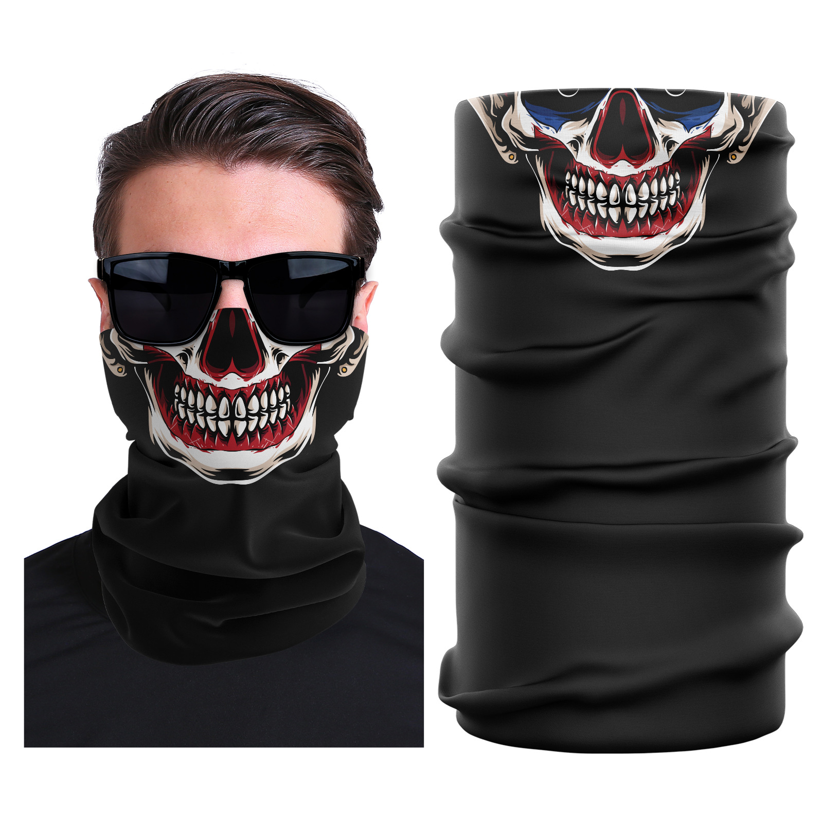 Picture of Xunhui magic scarf outdoor scarf mountaineering riding scarf high elastic seamless Ice Silk face towel cross-border bandana
