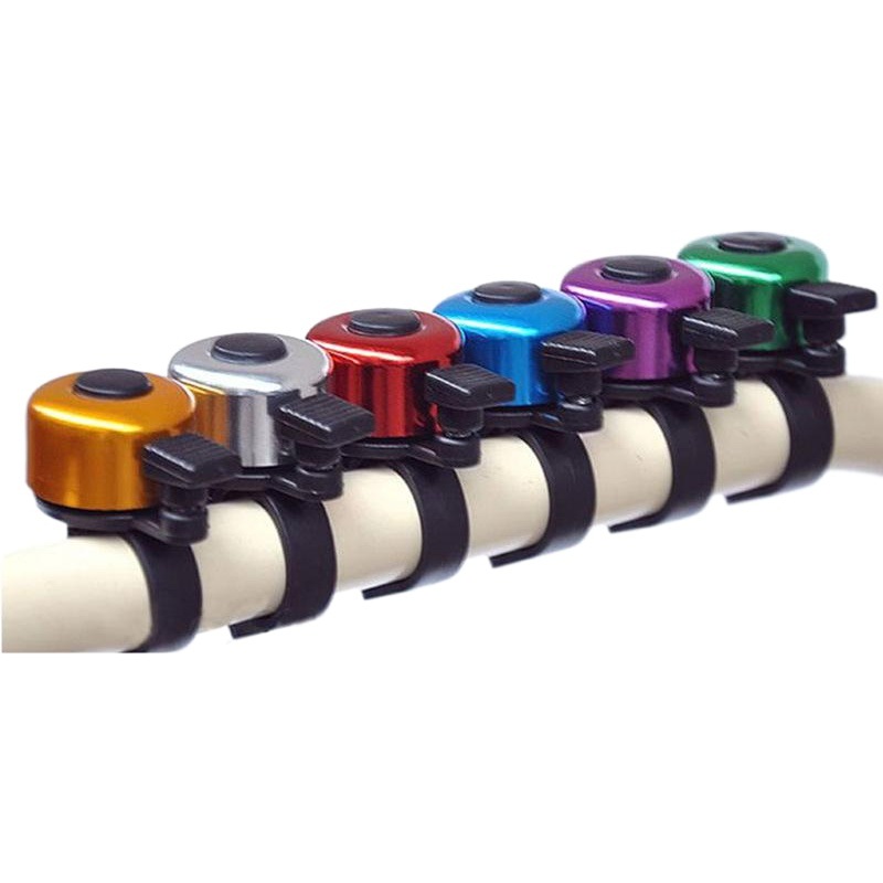 Picture of Mountain Bike Bell Retro Flat Bell Bicycle Horn Aluminum Alloy Color Bell Warning Bell