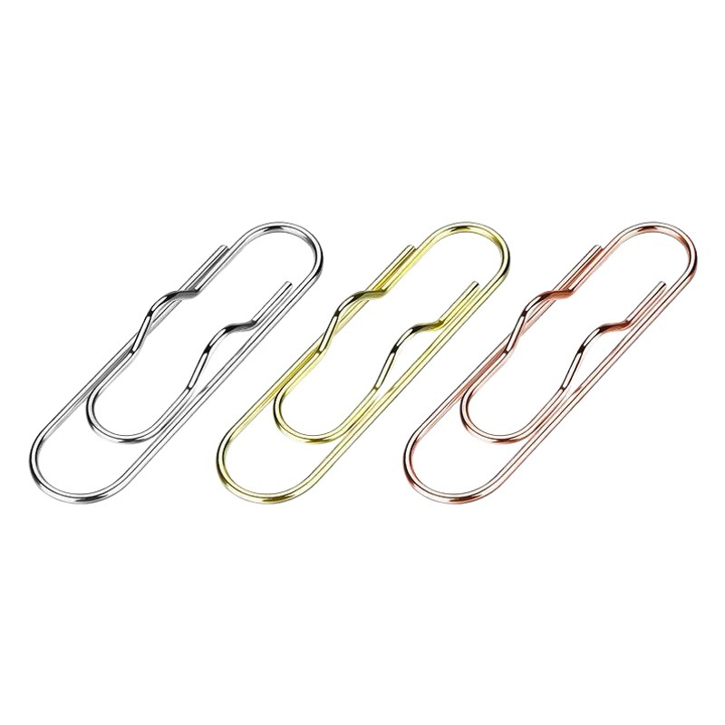 Multifunctional metal pen clip paper clip wholesale hand account accessories pen buckle paper clip writing holder pen holder Pen Holder