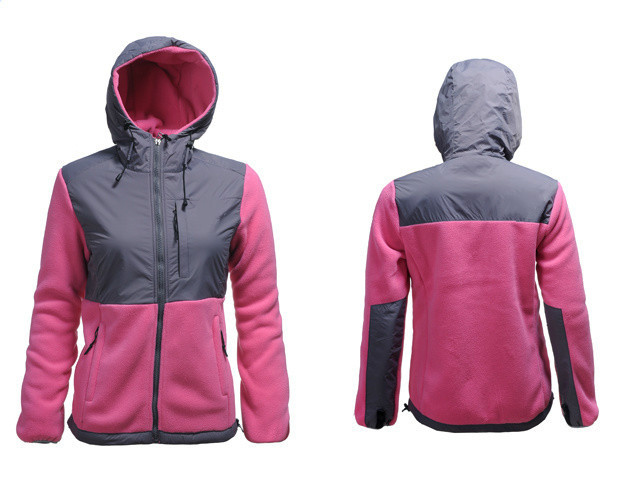 Picture of Denali Fleece Coat Women's Fleece Hooded Fleece Coat Outdoor Set Women's Fleece Embroidered Logo