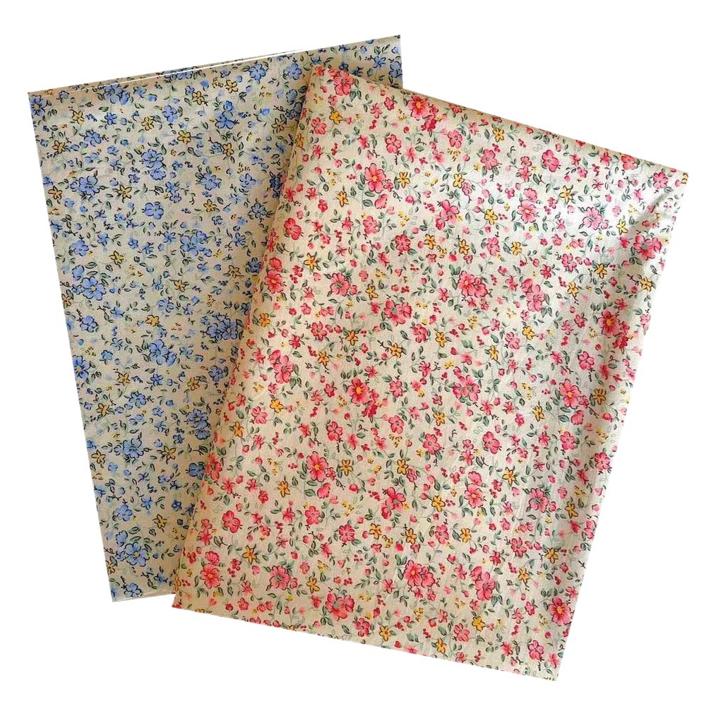 40 Count Pure Cotton Korean Style Digital Printing Fabric Pure Cotton Small Floral Cloth Women's Clothing Children's Clothing Family Clothing Home Clothing Di