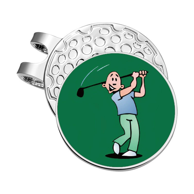 Picture of Golf cap clip magnetic ball mark metal mark cross-border hot sale