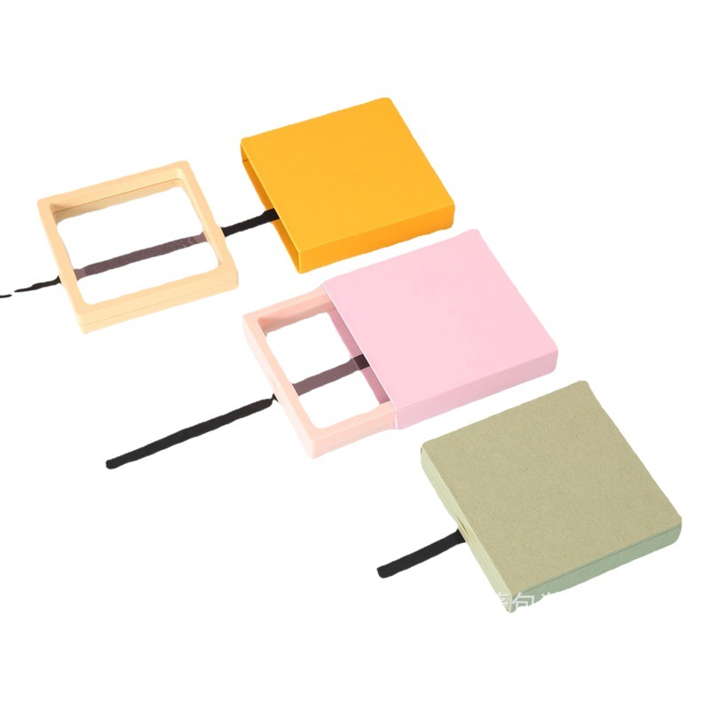 Transparent Pe Suspension Box Drawer Cardboard Box Jewelry Packaging Display Storage Box Bracelet Bracelet Box Ring Box